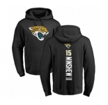 Football Jacksonville Jaguars #15 Gardner Minshew II Black Backer Pullover Hoodie