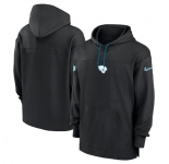Men's Jacksonville Jaguars Black Performance Pullover Hoodie