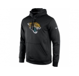 Men's Jacksonville Jaguars Nike Black Practice Performance Pullover Hoodie