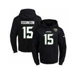 Nike Jacksonville Jaguars #15 Allen Robinson Black Name & Number Pullover NFL Hoodie
