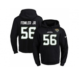Nike Jacksonville Jaguars #56 Dante Fowler Jr Black Name & Number Pullover NFL Hoodie