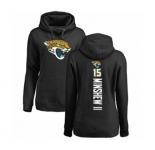 Football Women's Jacksonville Jaguars #15 Gardner Minshew II Black Backer Pullover Hoodie