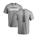 Football Jacksonville Jaguars #17 DJ Chark Ash Backer T-Shirt