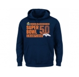 Denver Broncos Majestic Navy Super Bowl 50 Champions Winners Take VIII Hoodie