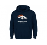 Denver Broncos Navy Blue Critical Victory Pullover Hoodie