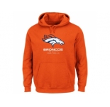 Denver Broncos Orange Critical Victory Pullover Hoodie