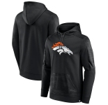 Men's Denver Broncos Black On The Ball Pullover Hoodie