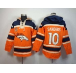 nike nfl jerseys denver broncos #10 sanders blue-orange[pullover hooded sweatshirt][sanders]