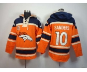 nike nfl jerseys denver broncos #10 sanders blue-orange[pullover hooded sweatshirt][sanders]