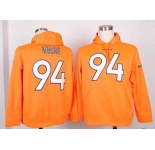nike nfl jerseys denver broncos #94 ware orange[pullover hooded sweatshirt]