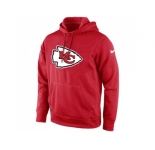 Kansas City Chiefs Nike Red KO Logo Essential Hoodie