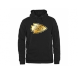 Men's Kansas City Chiefs Pro Line Black Gold Collection Pullover Hoodie
