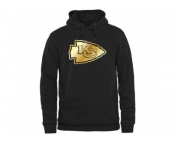 Men's Kansas City Chiefs Pro Line Black Gold Collection Pullover Hoodie