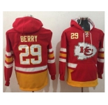 Nike Kansas City Chiefs #29 Eric Berry Red Gold Name & Number Pullover NFL Hoodie