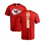 Football Kansas City Chiefs #20 Morris Claiborne Red Backer T-Shirt