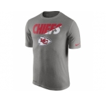 Men's Kansas City Chiefs Nike Charcoal Legend Staff Practice Performance T-Shirt