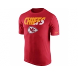 Men's Kansas City Chiefs Nike Red Legend Staff Practice Performance T-Shirt
