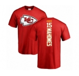 NFL Nike Kansas City Chiefs #15 Patrick Mahomes Red Backer T-Shirt
