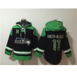 Men's Seattle Seahawks #11 Jaxon Smith-Njigba Black Ageless Must-Have Lace-Up Pullover Hoodie