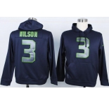 nike nfl jerseys seattle seahawks #3 wilson blue[pullover hooded sweatshirt]