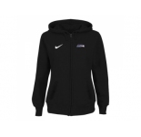 Women Seattle Seahawks Stadium Rally Full Zip Hoodie Black