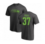 Football Seattle Seahawks #37 Quandre Diggs Ash One Color T-Shirt