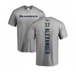 Football Seattle Seahawks #37 Shaun Alexander Ash Backer T-Shirt