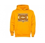 Minnesota Vikings Gold Meshed Fleece Hoodie
