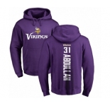 NFL Nike Minnesota Vikings #31 Ameer Abdullah Purple Backer Pullover Hoodie