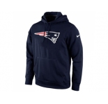 New England Patriots Nike Navy Blue KO Logo Essential Hoodie