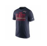 Men's New England Patriots Nike Navy 2015 AFC East Division Champions T-Shirt