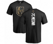 Hockey Vegas Golden Knights #24 Jaycob Megna Black Backer T-Shirt