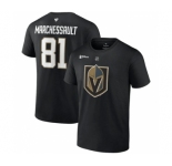 Men's Vegas Golden Knights #81 Jonathan Marchessault Black 2023 Stanley Cup Champions Name & Number T-Shirt
