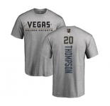 NHL Adidas Vegas Golden Knights #20 Paul Thompson Gray Backer T-Shirt