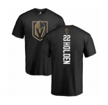 NHL Adidas Vegas Golden Knights #22 Nick Holden Black Backer T-Shirt