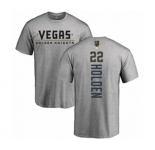 NHL Adidas Vegas Golden Knights #22 Nick Holden Gray Backer T-Shirt