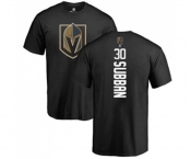 NHL Adidas Vegas Golden Knights #30 Malcolm Subban Black Backer T-Shirt