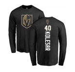 NHL Adidas Vegas Golden Knights #40 Ryan Carpenter Black Backer Long Sleeve T-Shirt