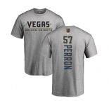 NHL Adidas Vegas Golden Knights #57 David Perron Gray Backer T-Shirt