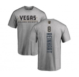 NHL Adidas Vegas Golden Knights #8 Griffin Reinhart Gray Backer T-Shirt