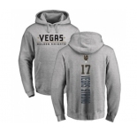 NHL Adidas Vegas Golden Knights #17 Vegas Strong Gray Backer Pullover Hoodie