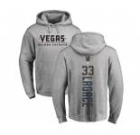NHL Adidas Vegas Golden Knights #33 Maxime Lagace Gray Backer Pullover Hoodie