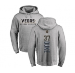 NHL Adidas Vegas Golden Knights #37 Reid Duke Gray Backer Pullover Hoodie