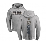 NHL Adidas Vegas Golden Knights #67 Teemu Pulkkinen Gray Backer Pullover Hoodie