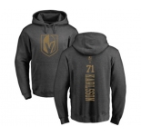 NHL Adidas Vegas Golden Knights #71 William Karlsson Charcoal One Color Backer Pullover Hoodie