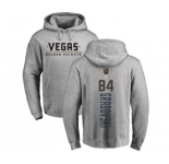 NHL Adidas Vegas Golden Knights #84 Mikhail Grabovski Gray Backer Pullover Hoodie