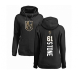 Hockey Women's Vegas Golden Knights #61 Mark Stone Black Backer Pullover Hoodie