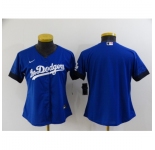 Women's Nike Los Angeles Dodgers Blank Blue City Player Jersey