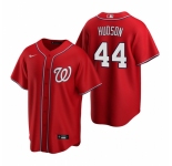 Men's Nike Washington Nationals #44 Daniel Hudson Red Alternate Stitched Baseball Jersey