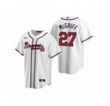 Youth Atlanta Braves #27 Fred McGriff Nike White 2020 Replica Home Jersey